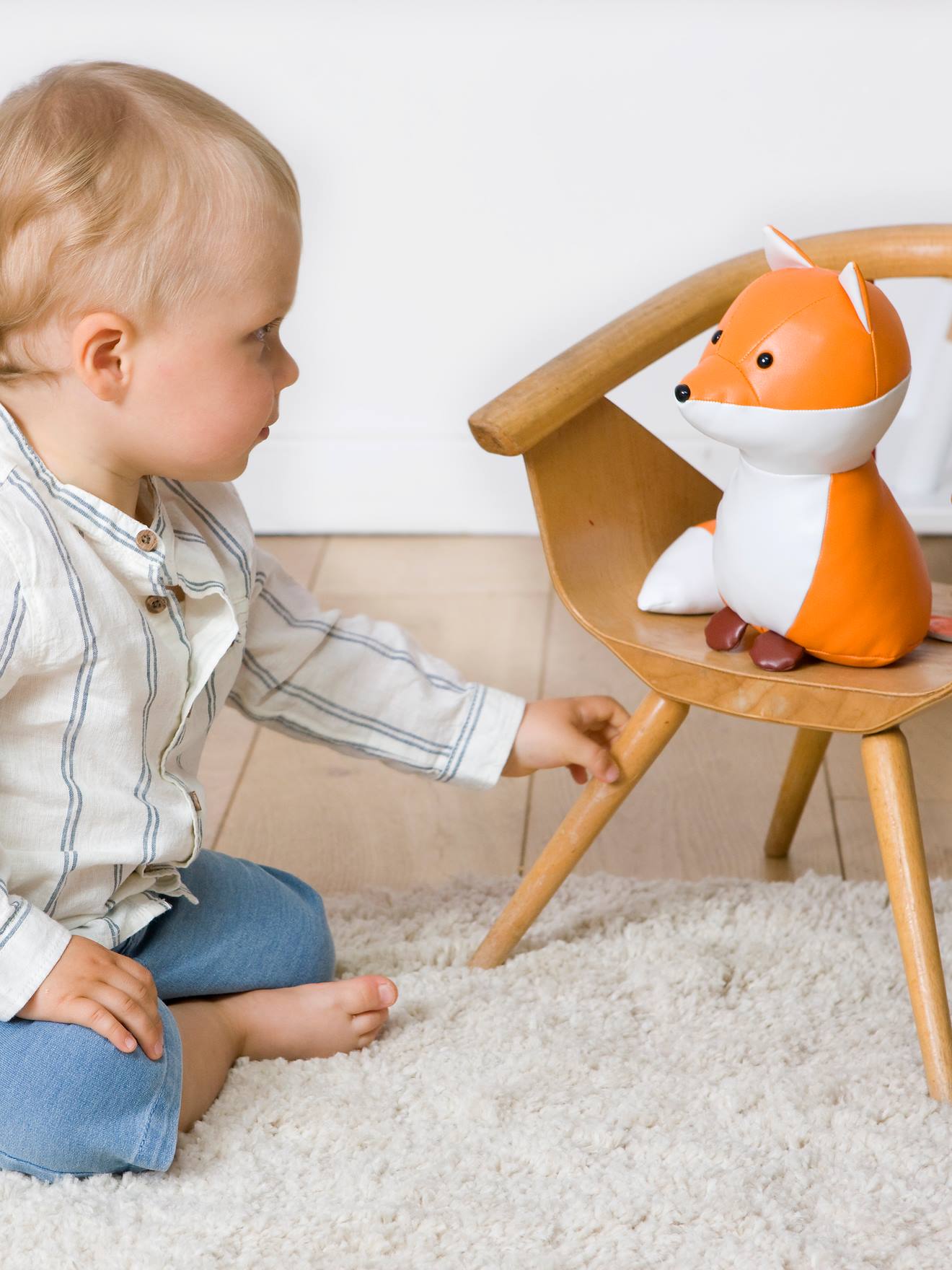 Caixa de Música Amarela Richard the Fox BABY TO LOVE
