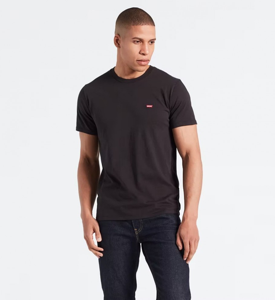 Camiseta Levi's Original de manga curta, preta