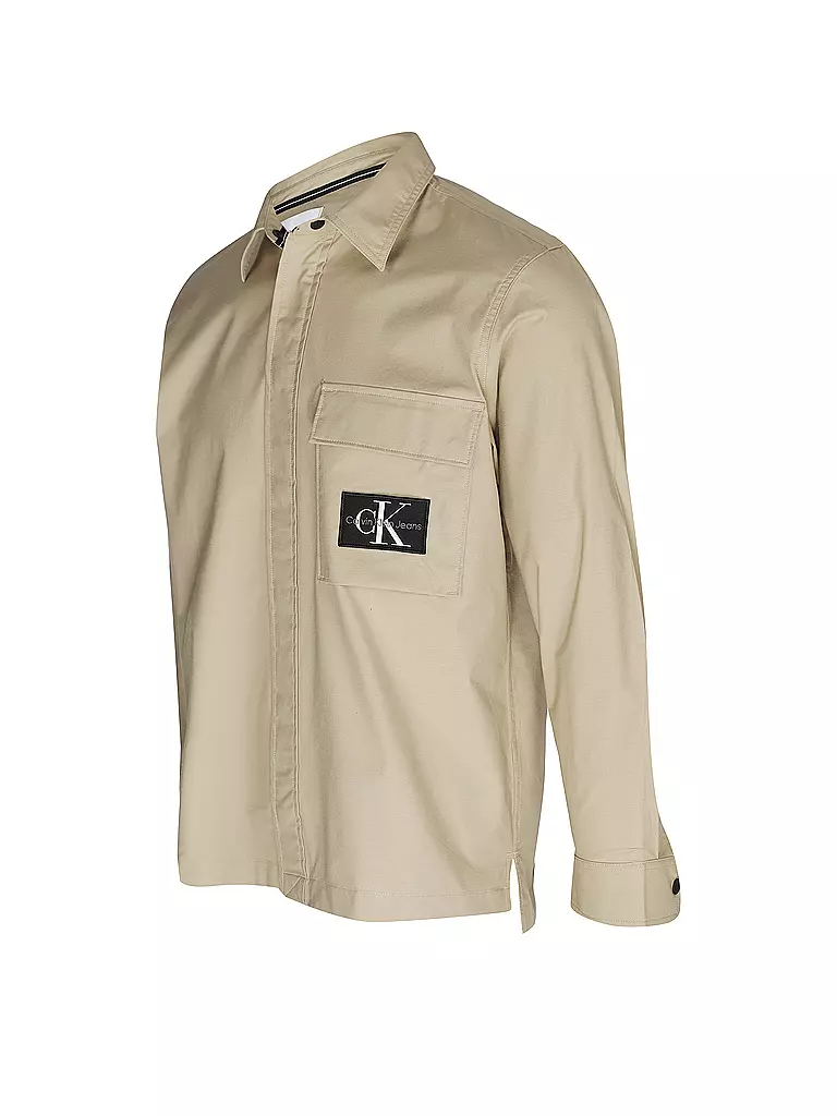 CALVIN KLEIN JEANS Overshirt beige