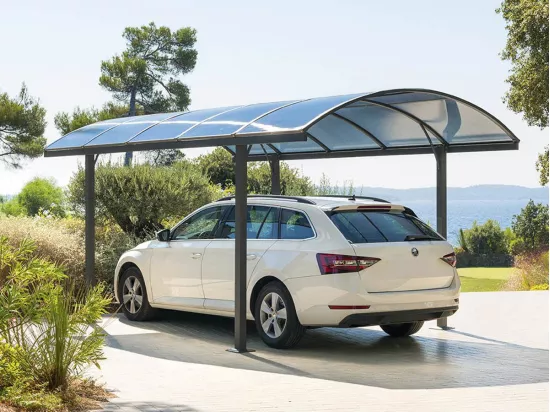 Carport métal Belize 14,70 m² - Hespéride
