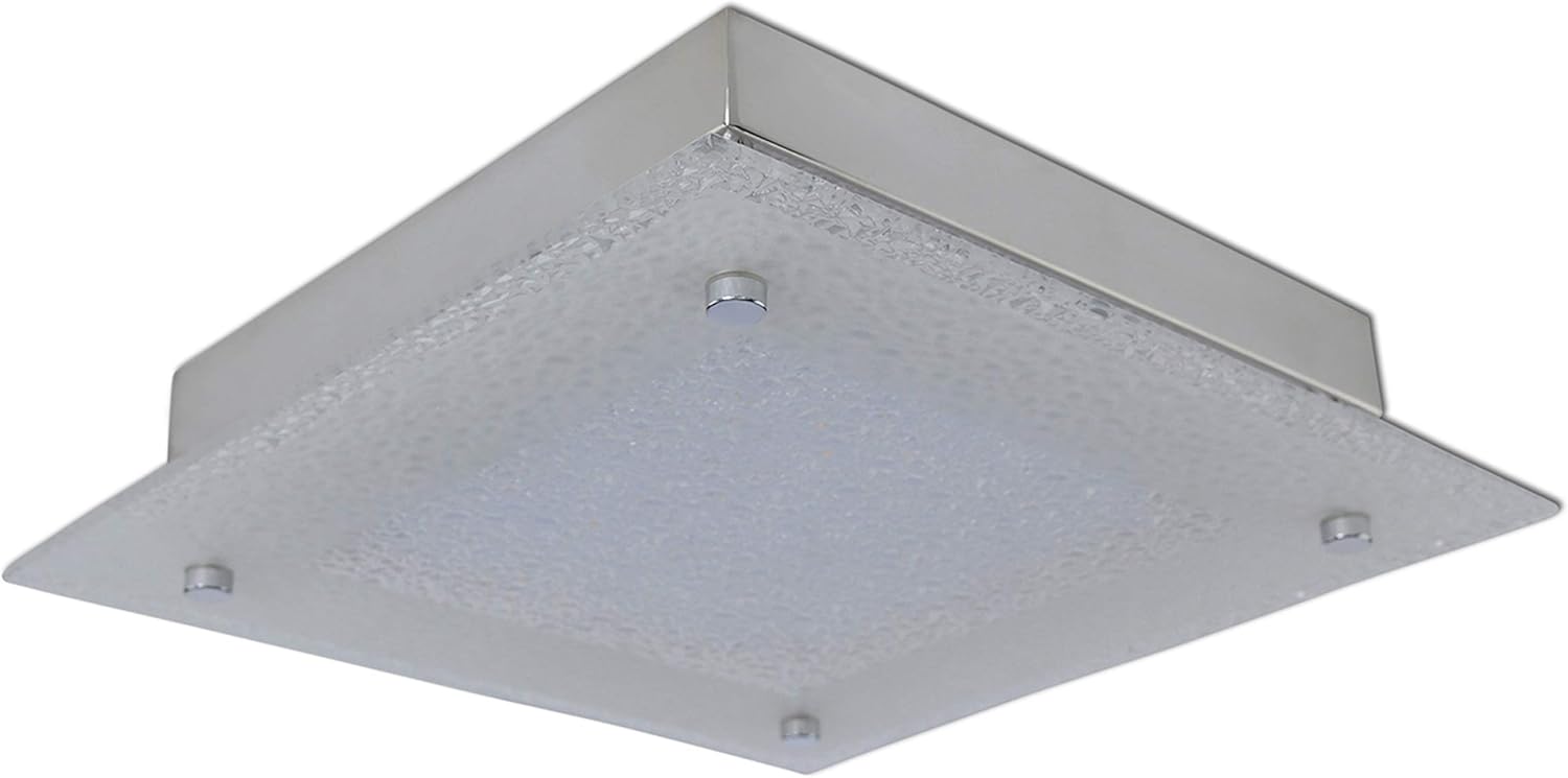 Näve Leuchten Deckenleuchte Led-Deckenleuchte Kristalloptik klar