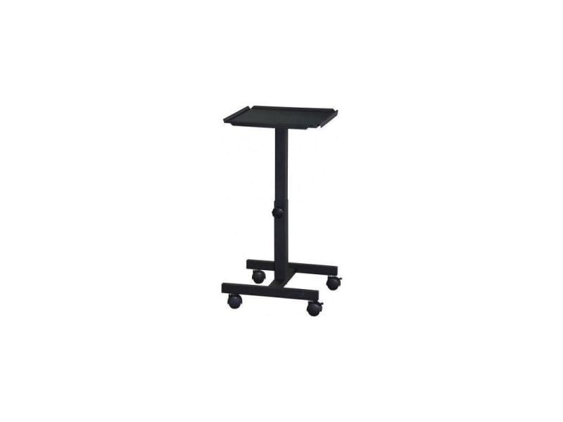 Celexon Projektionstisch PT1010B Schwarz Mobiler Projektor-Tisch