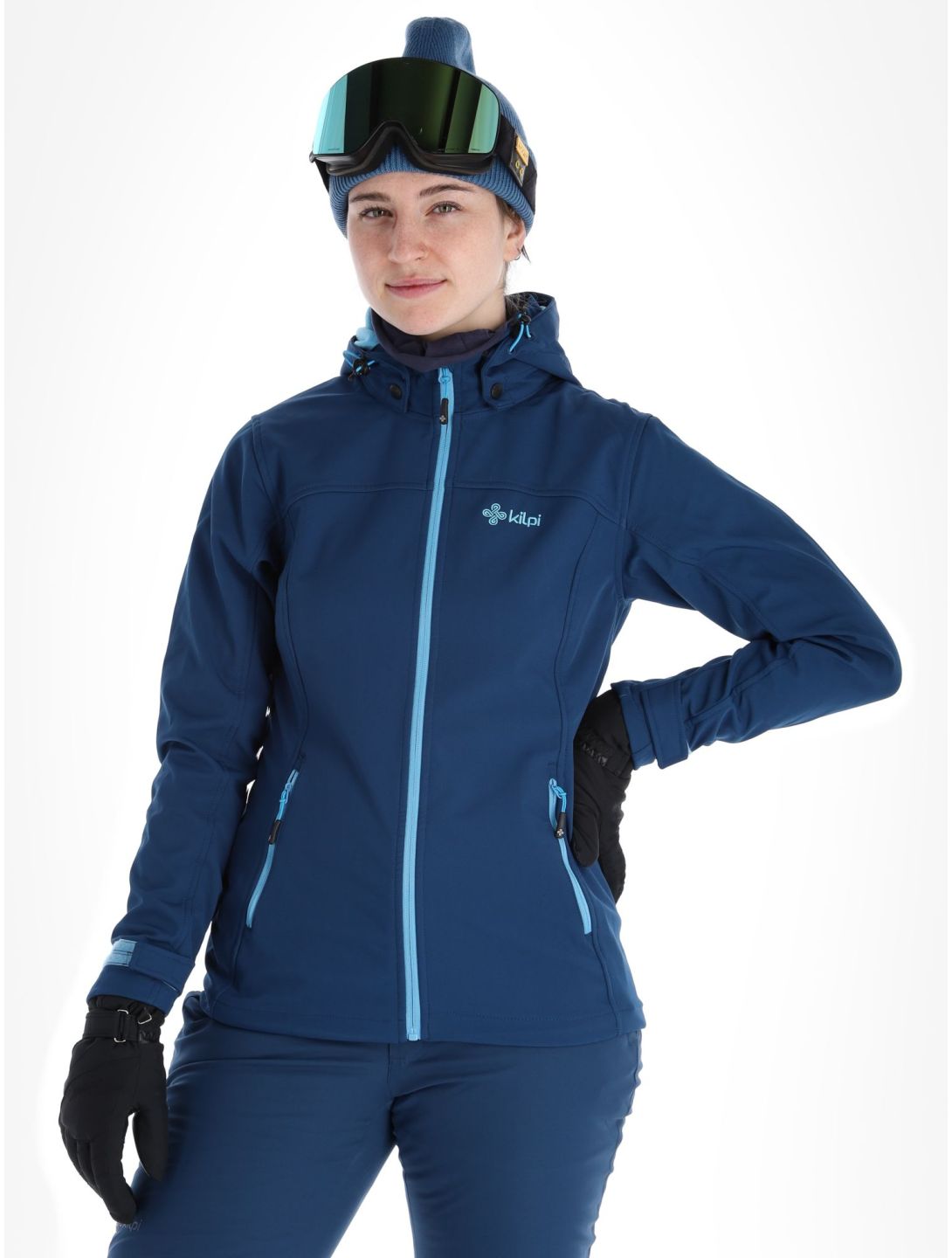 Ravia-w softshell ski-jas dames  grote maten