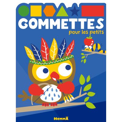 Gommettes pour les petits - Hibou