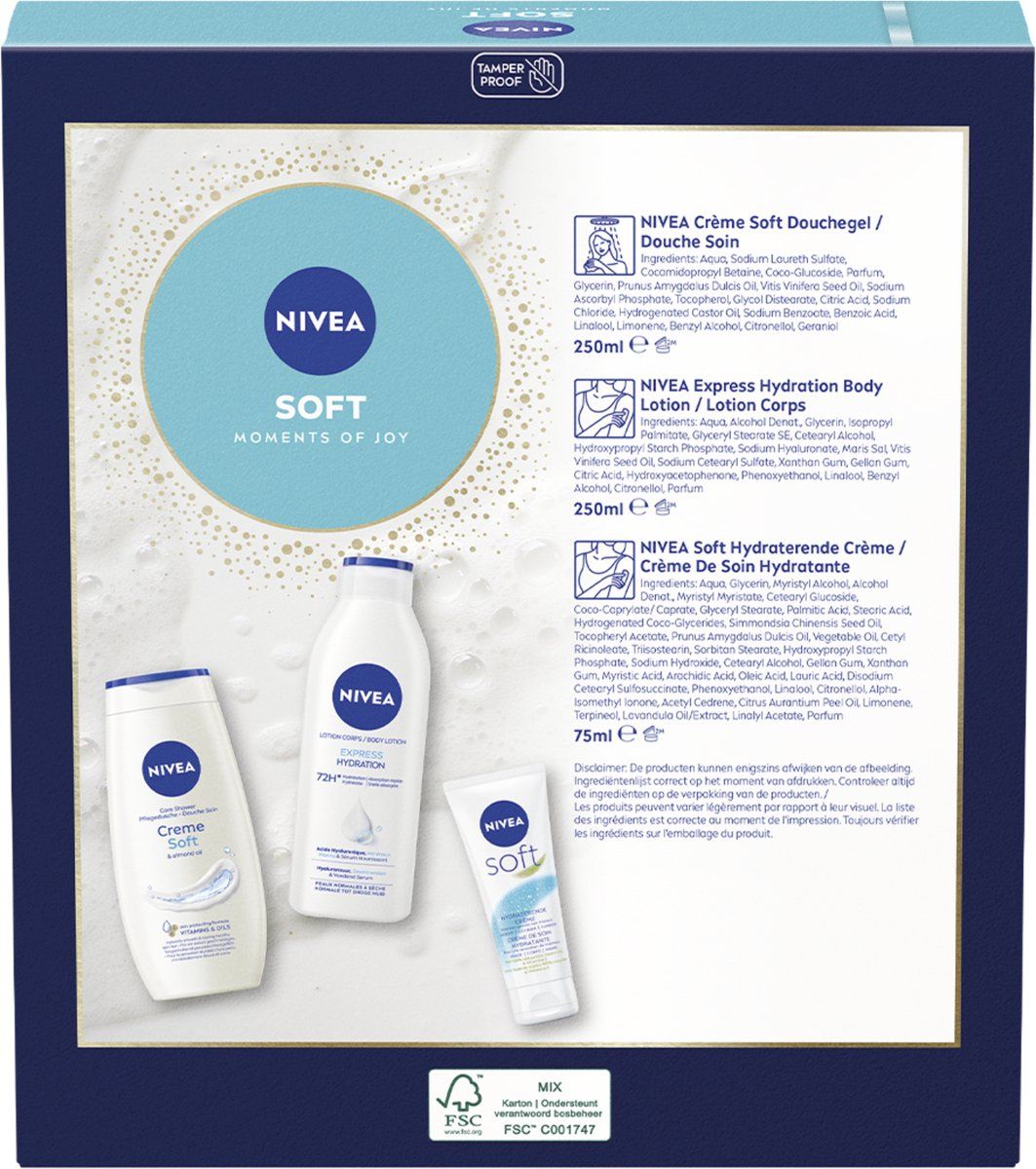 Nivea Soft Moments of Joy Giftset (1 set)