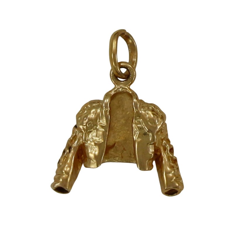 Pendentif boléro - Plaqué or
