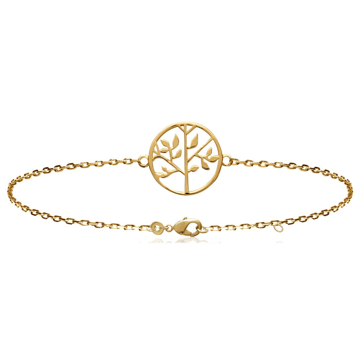Bracelet Brillaxis arbre de vie doré