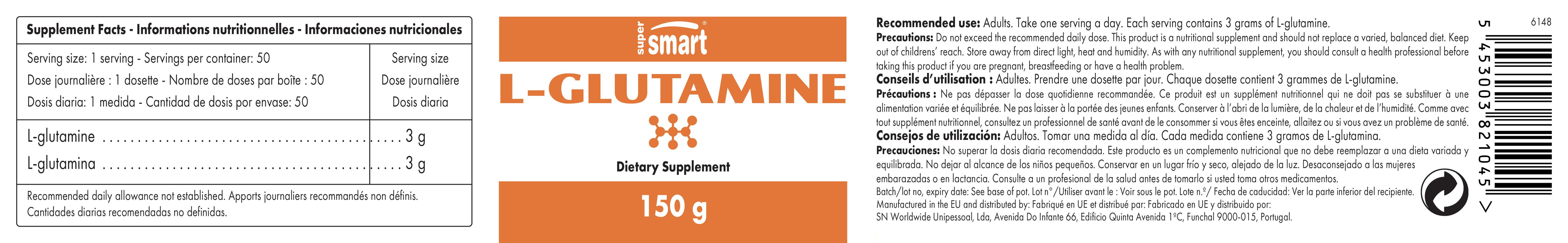 L-Glutamin - SuperSmart