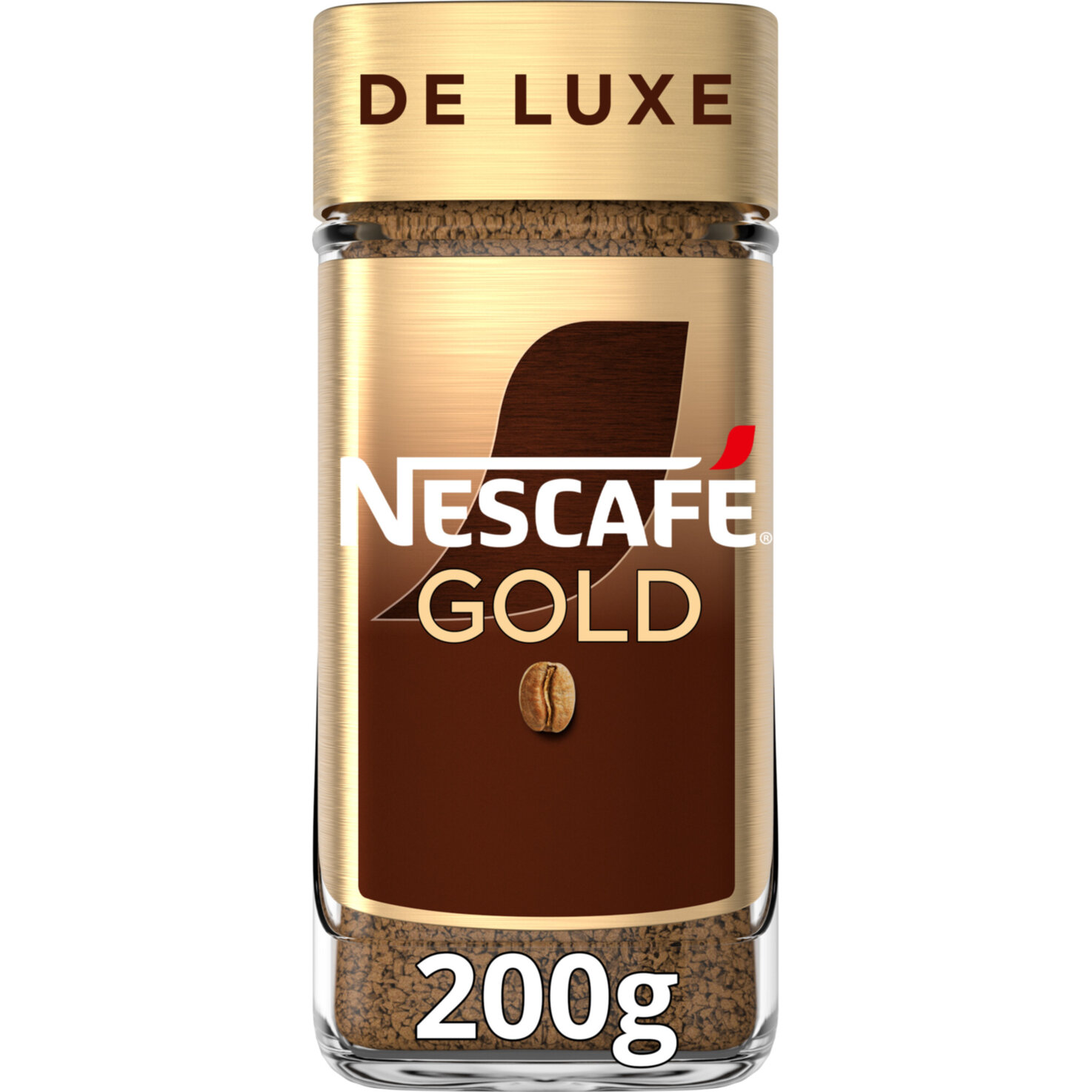 Nescafé Gold De Luxe löslicher Kaffee Glas