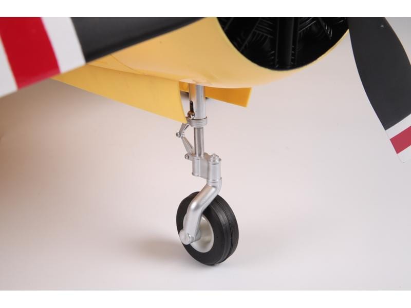FMS Warbird Trojan T-28D V4 1400 mm, gelb PNP Detaillierter Scale Warbird mit elektrischem Einziehfahrwerk