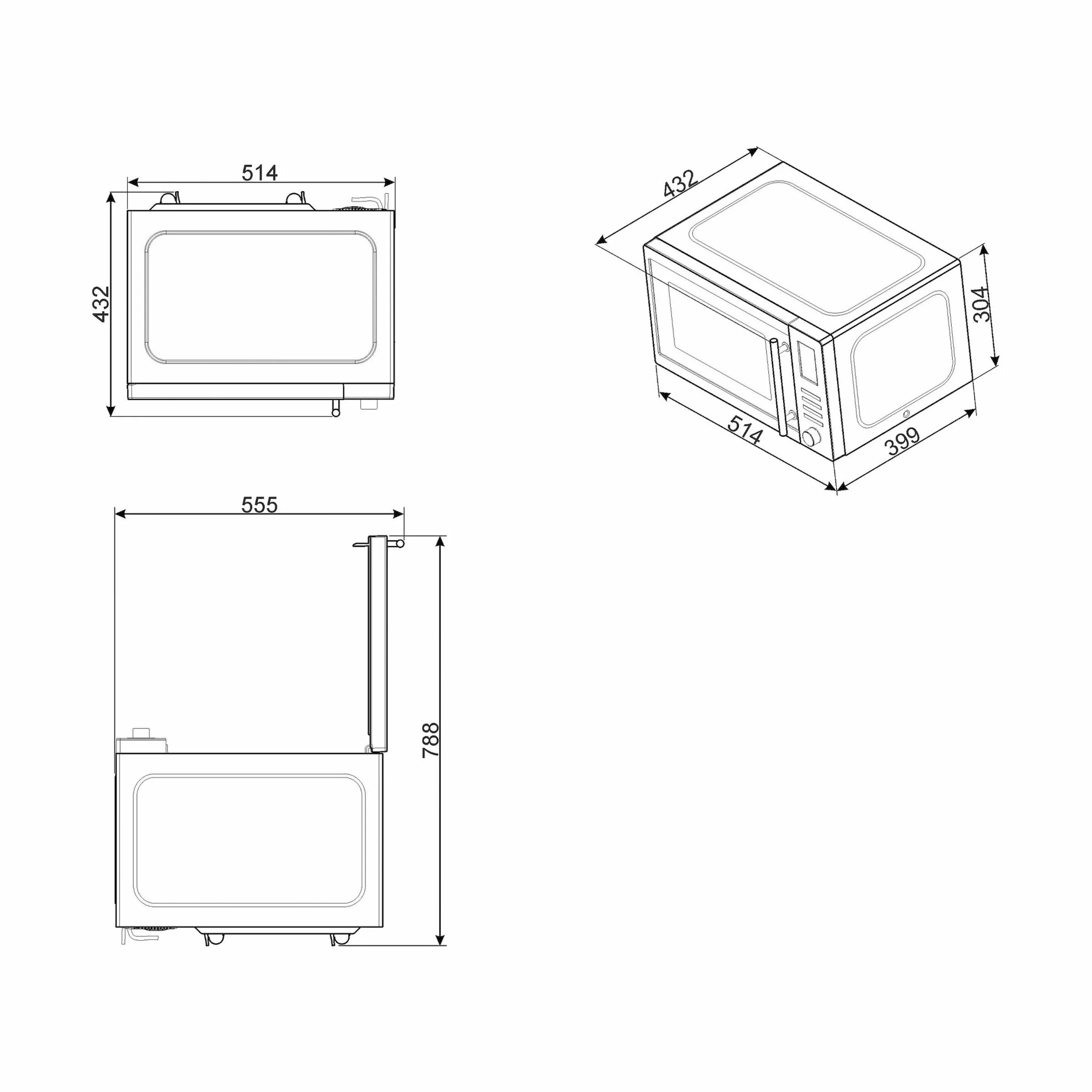 Smeg Universal Mikroovn MOE25X