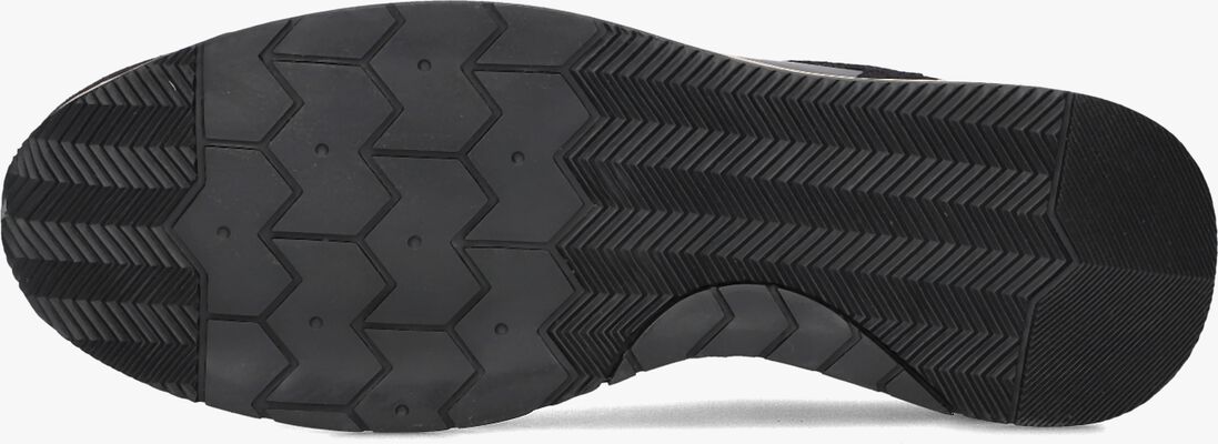 blauwe stefano lauran lage sneakers sl124h610