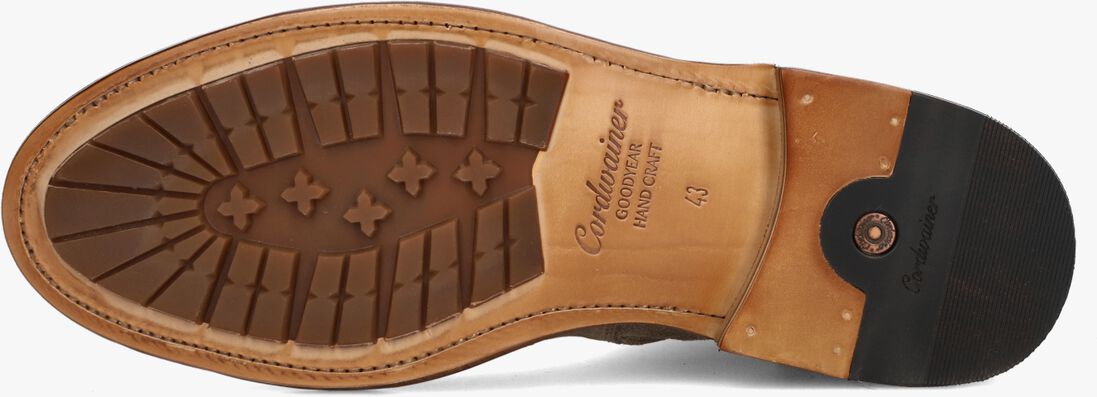 CORDWAINER beige cordwainer enkellaarsjes 23019