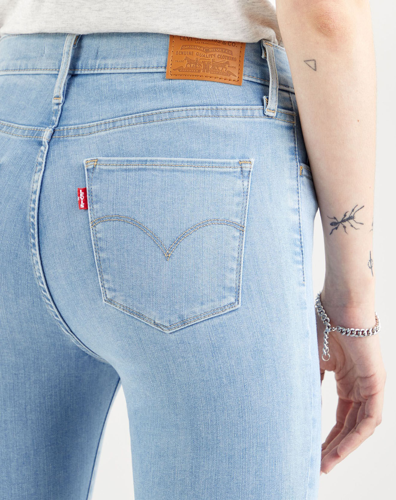 Levi's® Jean 720 hirise super Skinny sculpt galaxy bleu