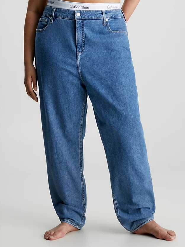Calça jeans Mom Plus Size