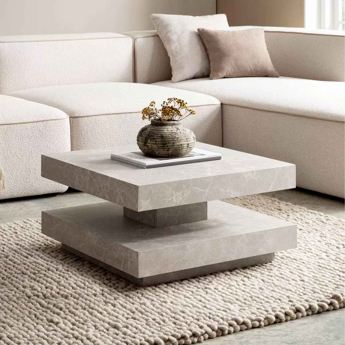 Couchtisch Merlimont Grau