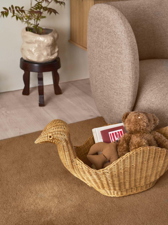 Ferm Living Bird braided opbergmand