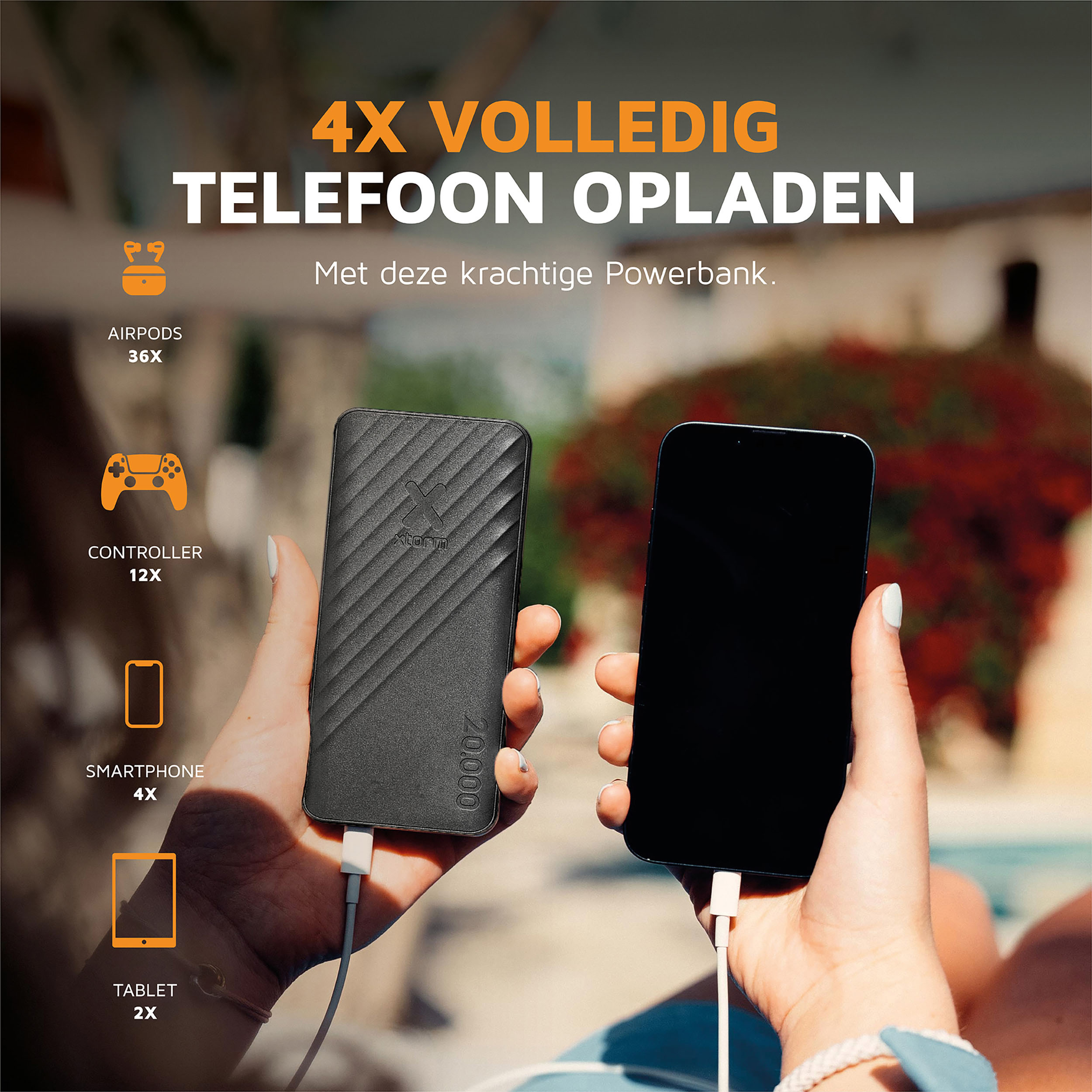 Xtorm go2 series 20.000 mah powerbank