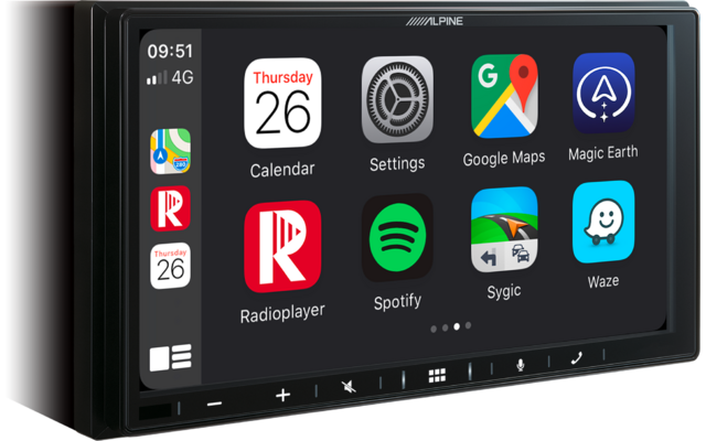 Alpine Digital Media Station mit 6,95-Zoll Display