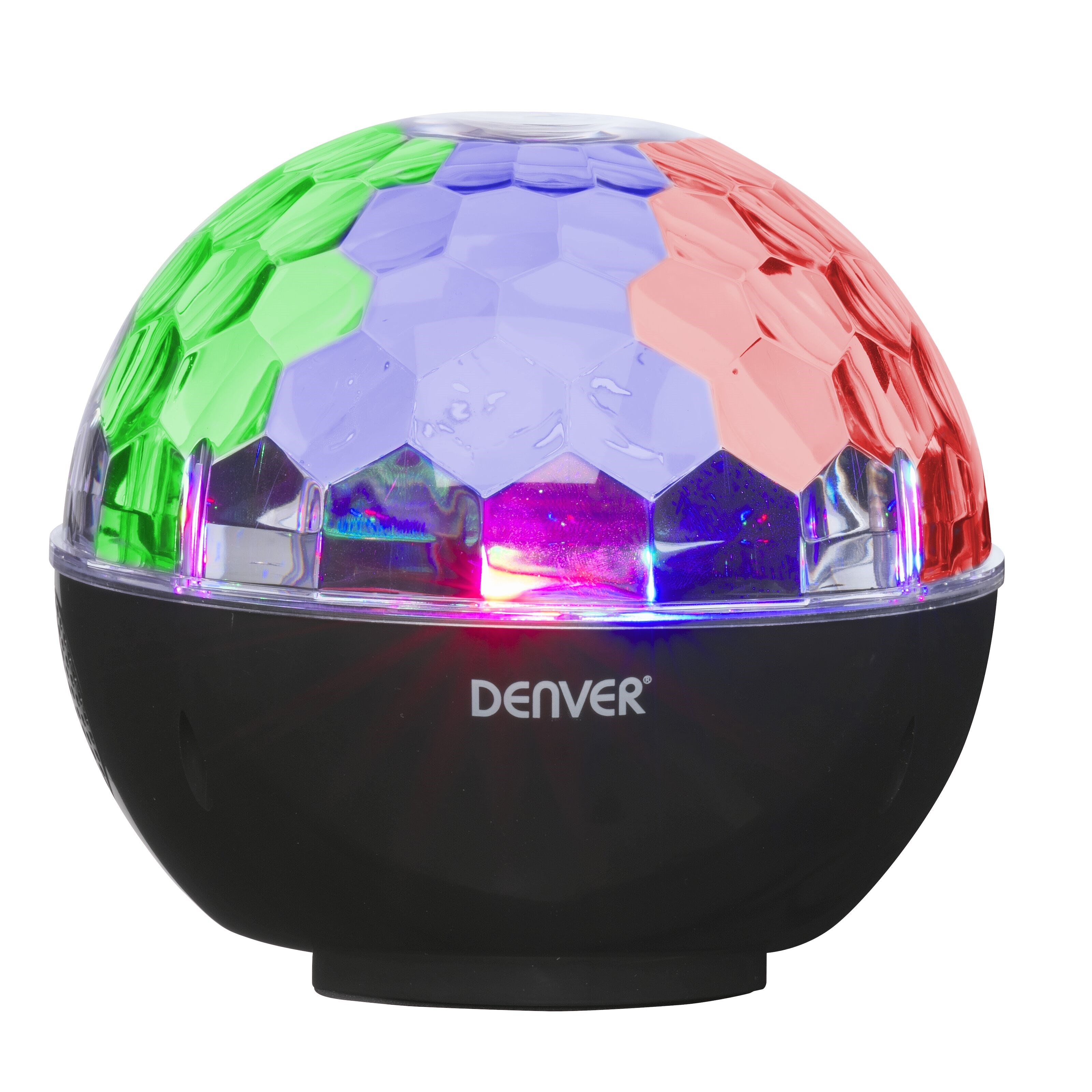 Denver Bluetooth-høyttaler med diskobelysning