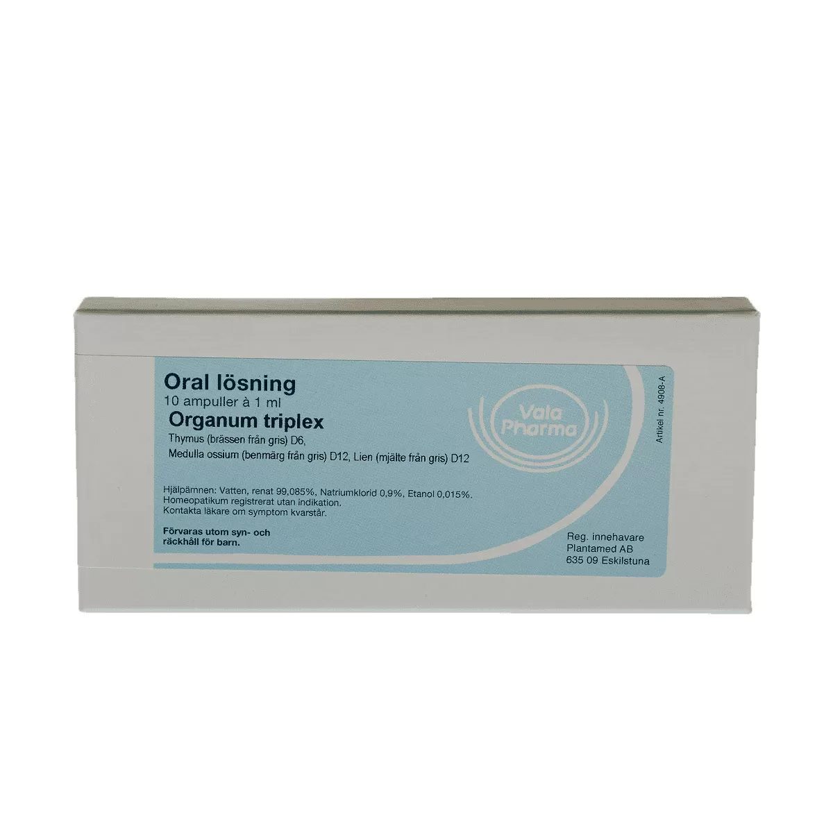 Glandula thyroidea D12 - 10 x 1 ml.