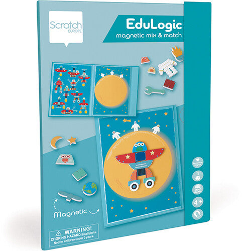 Scratch europe magneetboek edulogic - ruimte