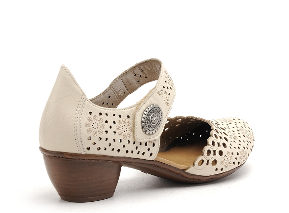 Rieker escarpins femme 43753 beige