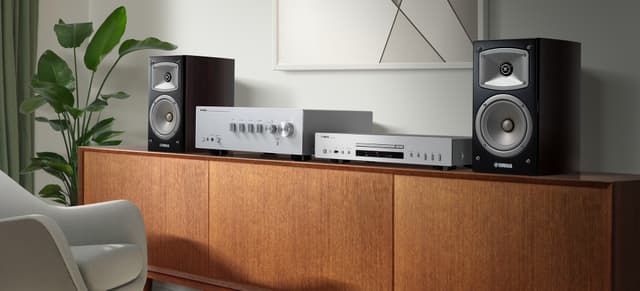 Yamaha CDS303 CD-afspiller (sølv)