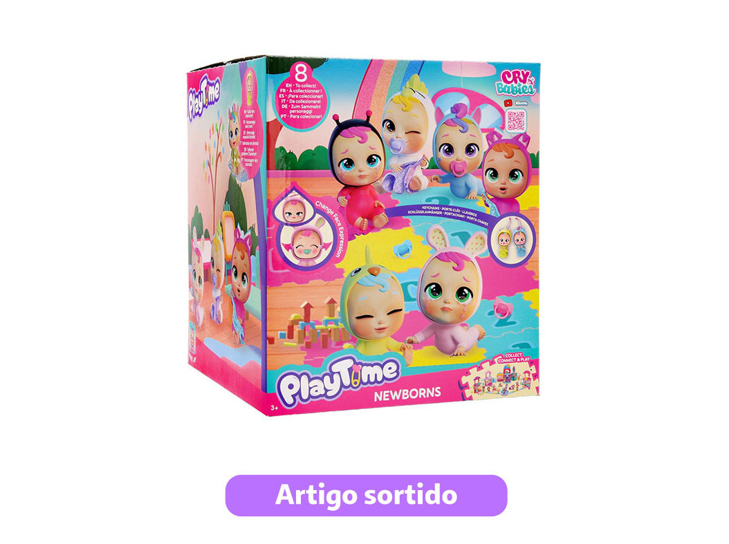 MINI BONECAS CRY BABIES MODELOS SORTIDOS