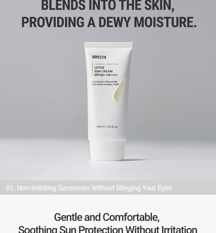 ROVECTIN - Kalmerende Lotus Zonnecrème Mini