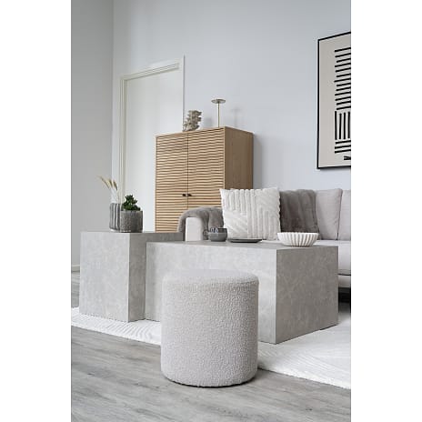 Leeds puf - beige