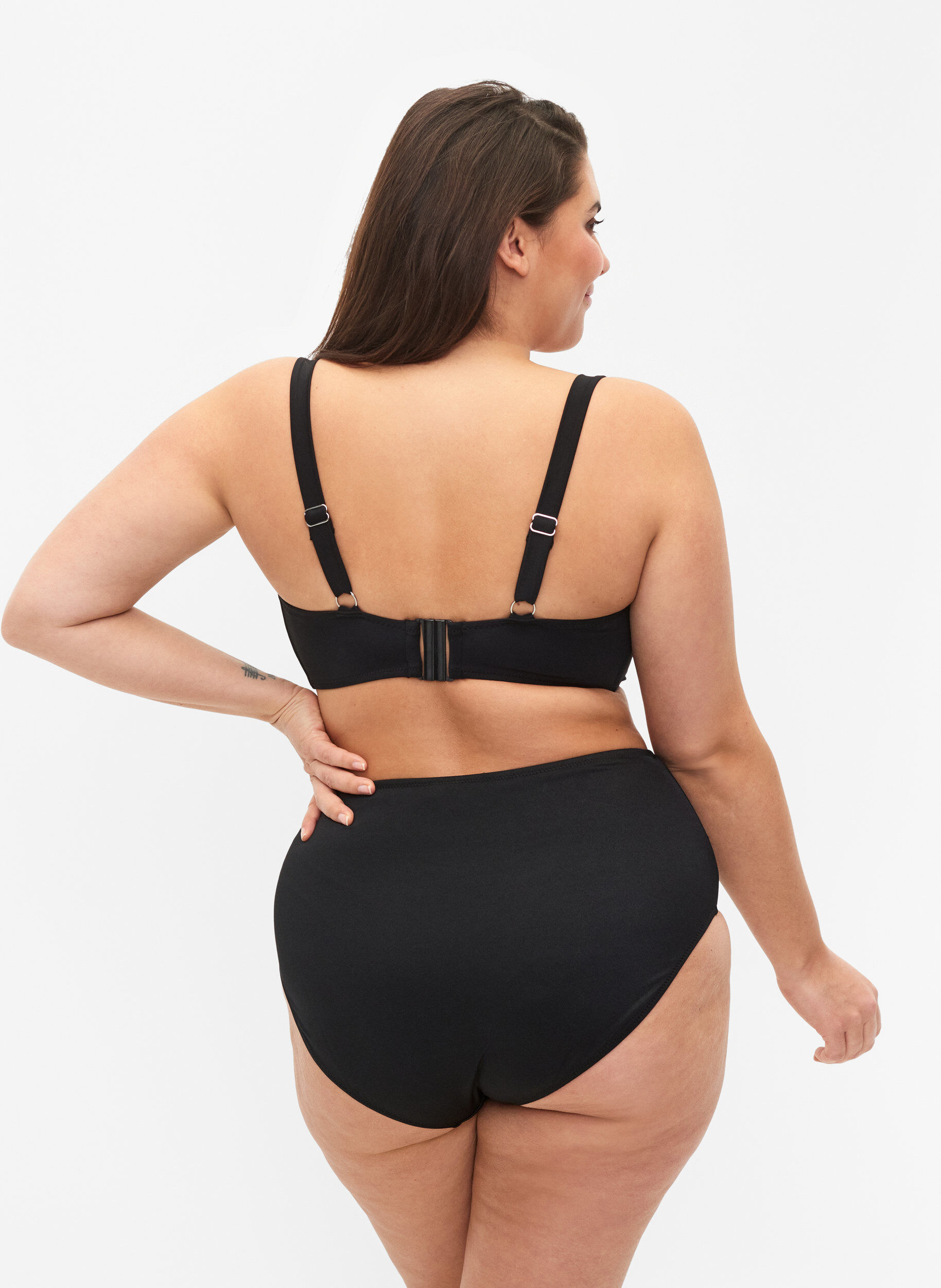 Bikini underdel med regulær talje