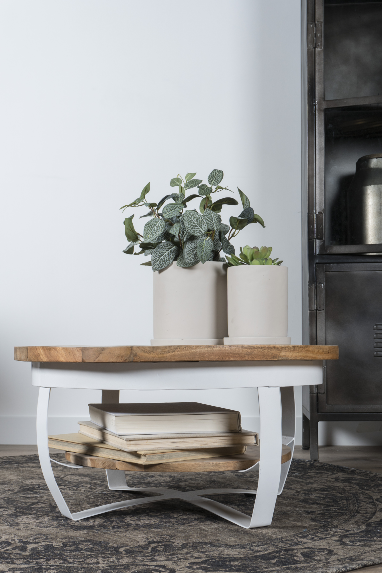 Salontafel Cilamon Wit - 90 cm