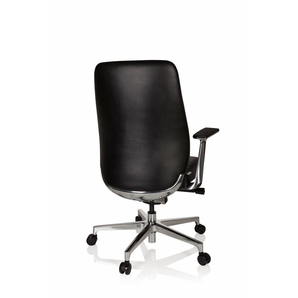Luxus Chefsessel VERMONT Leder mit Armlehnen hjh OFFICE