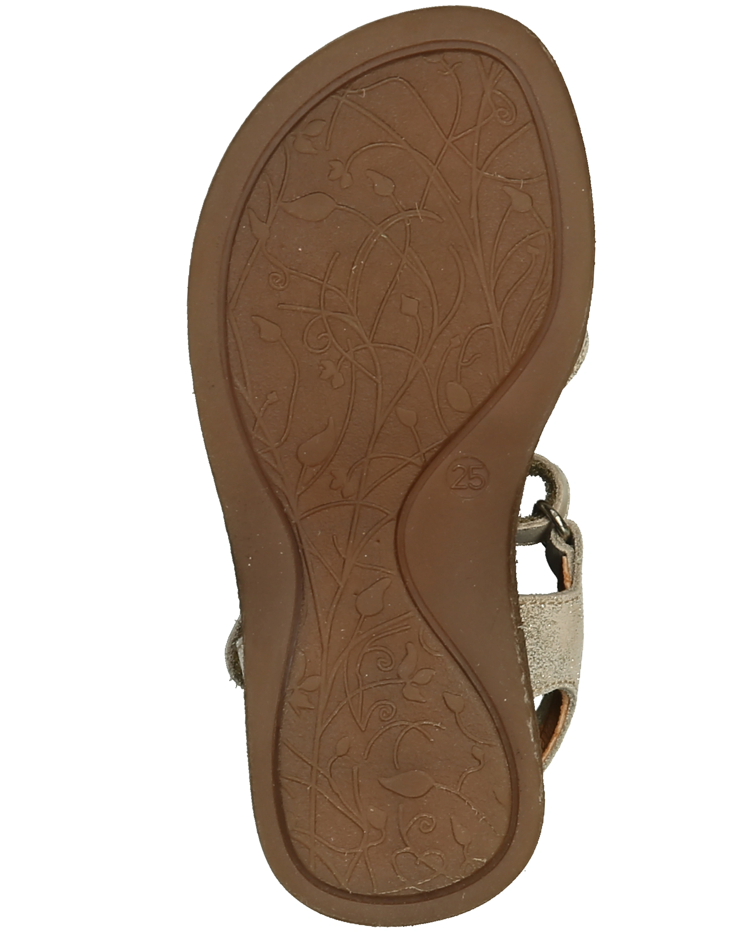 Sandale LORE LEAVES in gold