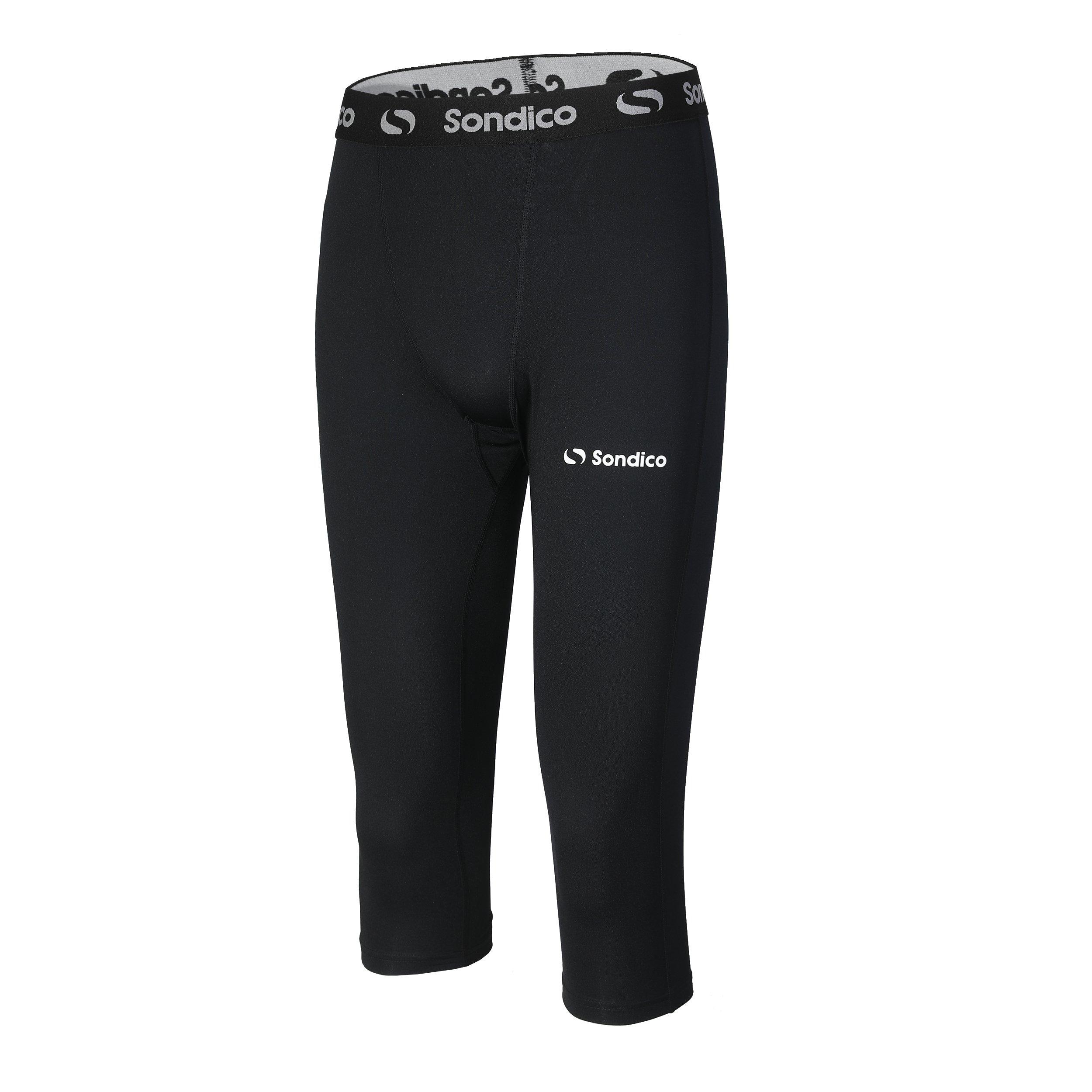Sondico Core Three Quarter Base Layer Tights Mens