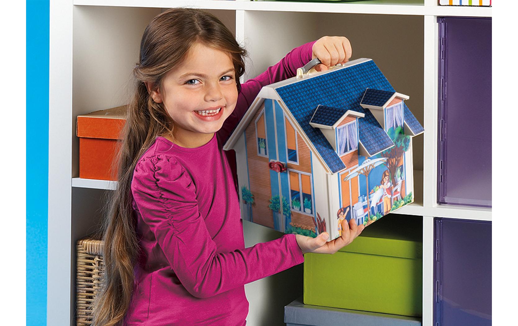 Dollhouse Mitnehm-Puppenhaus 70985Modernes Spielhaus