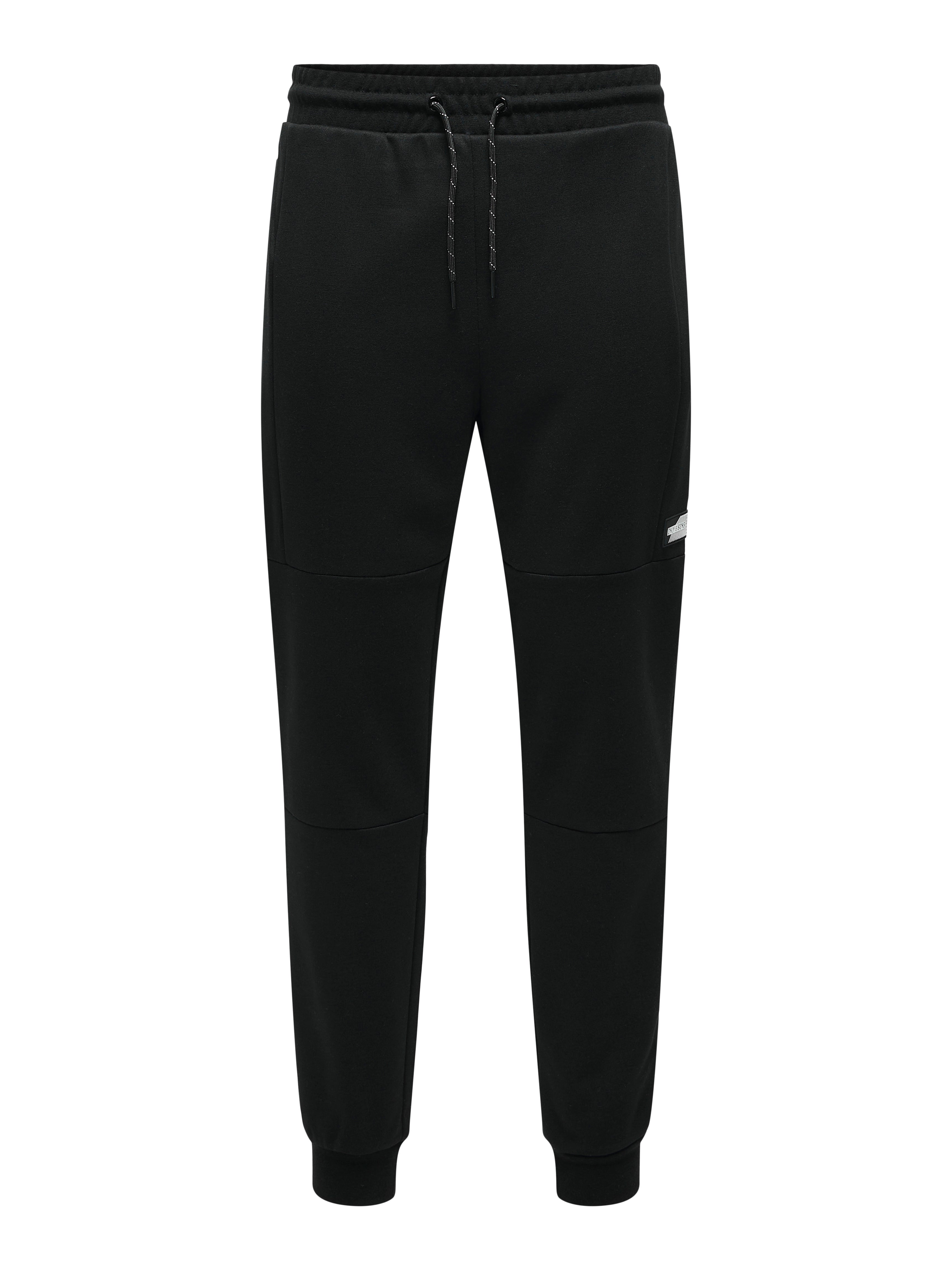 ONSLIAM Normal geschnitten Jogginghose Black