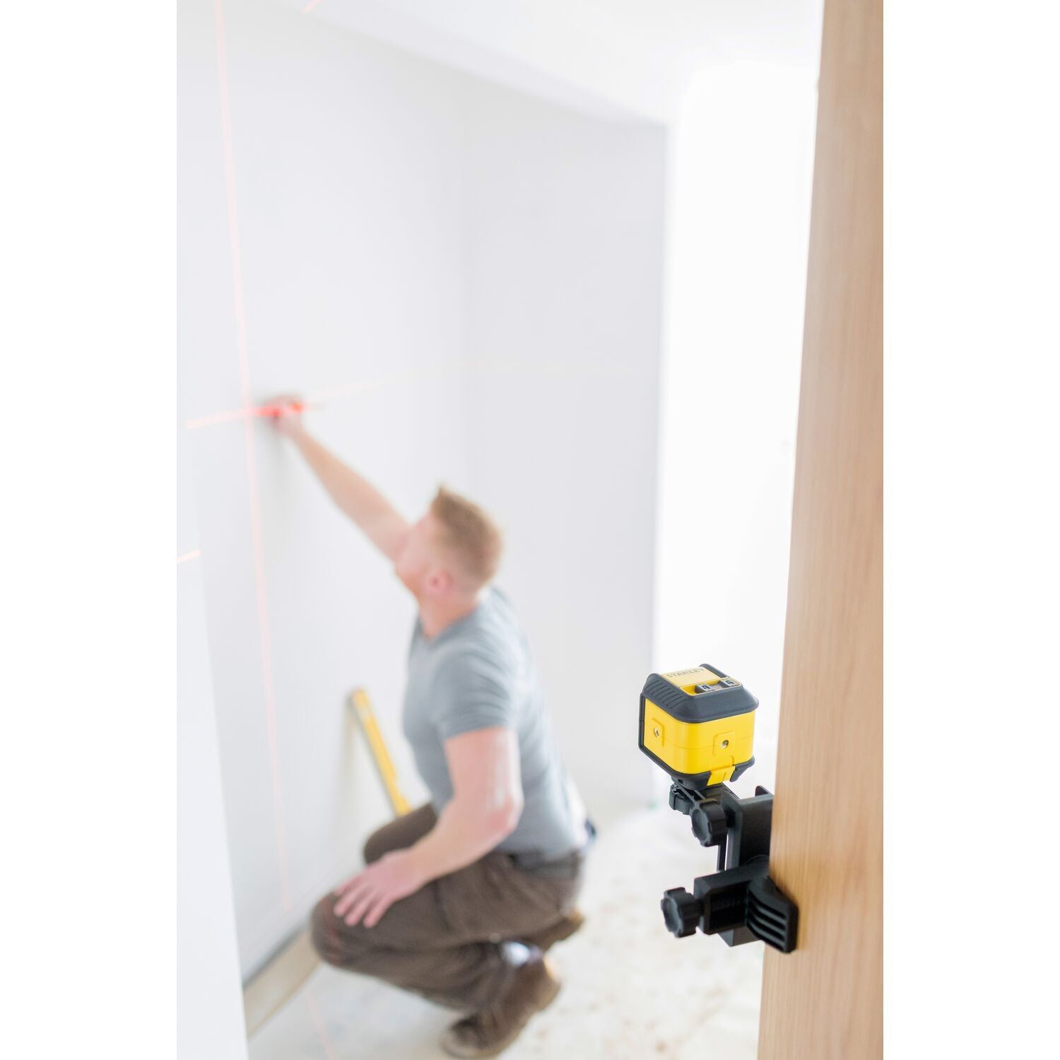 Stanley STHT77498-1 Kruislijnlaser Cubix™ Rood