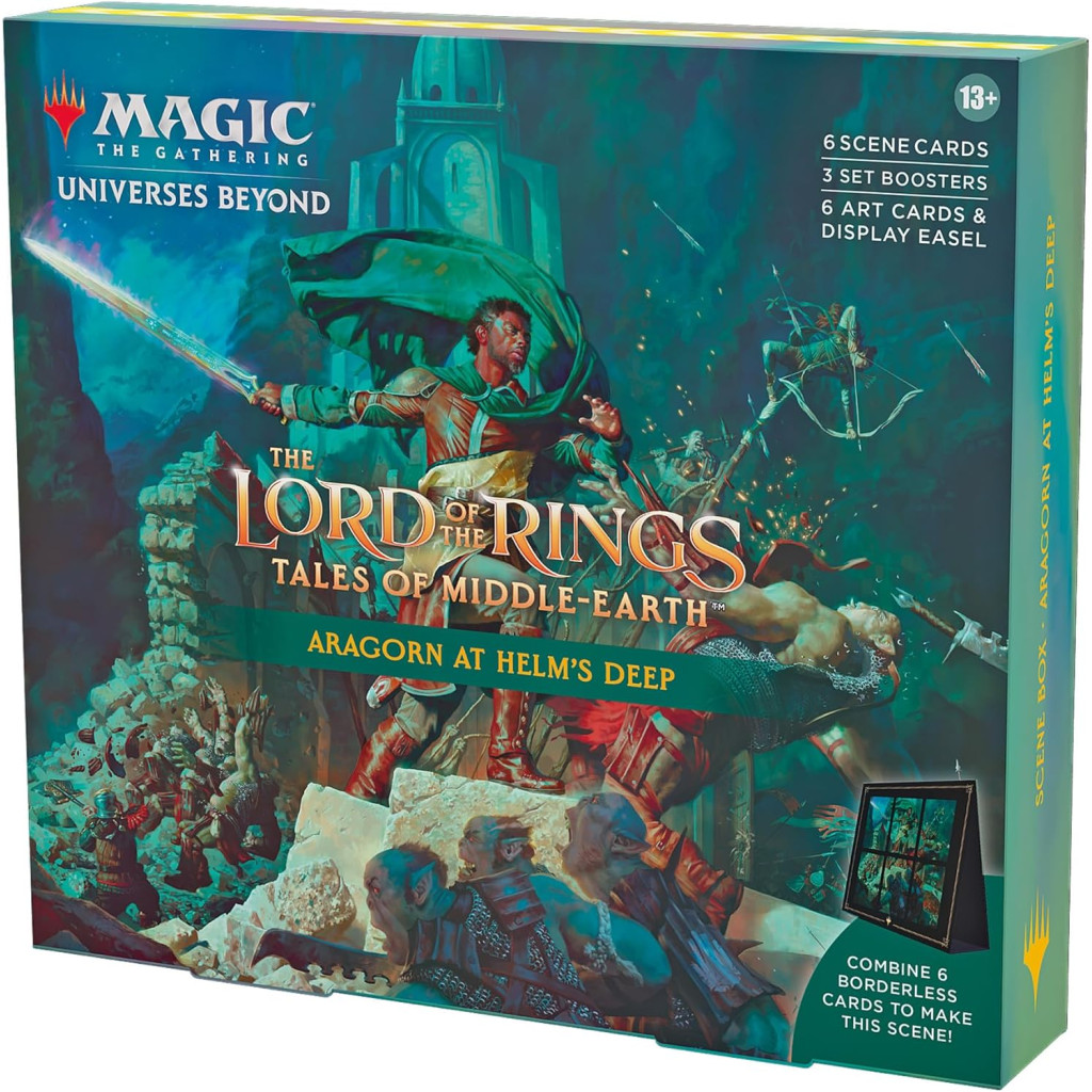 Magic The Gathering : The Lord of the Rings - Scene Box : Aragorn at Helm's Deep