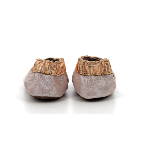 Chaussons Dancing Mouse   Blanc rose Glitter        17/18   de               Robeez