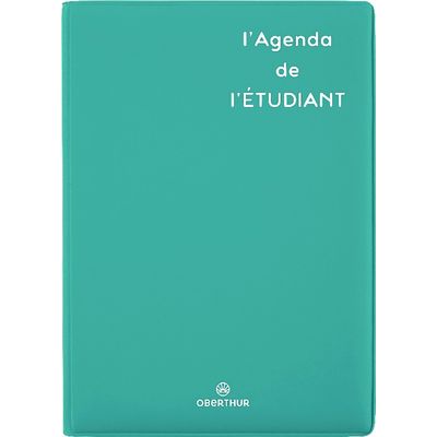 Agenda Humour Gomme - 1 jour par page - 13 x 18,5 cm - turquoise - Oberthur