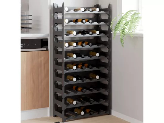 Casier à vin pour 60 bouteilles PP empilable