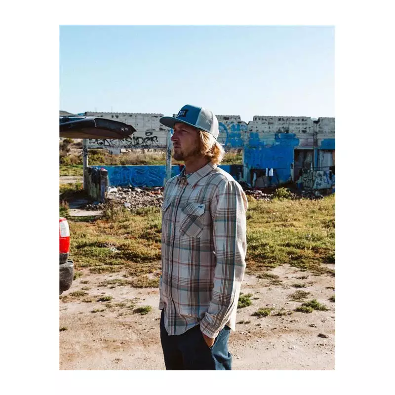 Chemise SALTY CREW Daybreak Flannel Sandstone