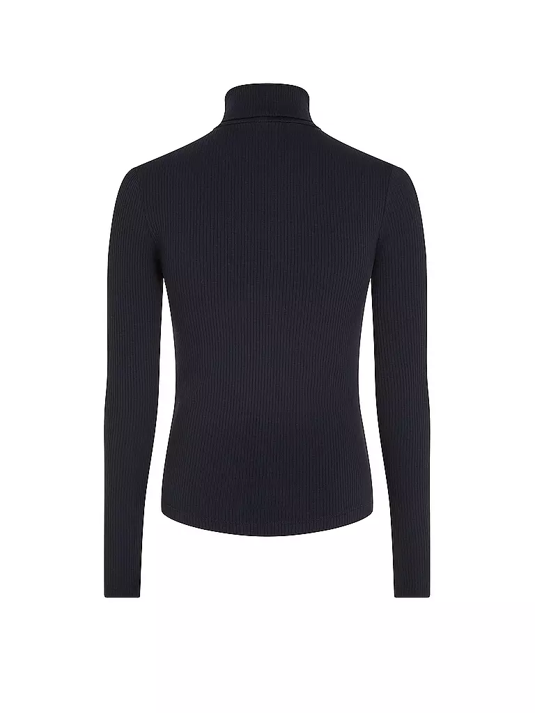 TOMMY HILFIGER Rollkragenshirt dunkelblau