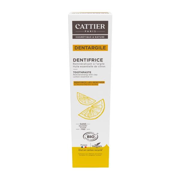 Pasta De Dentes Argila Limão