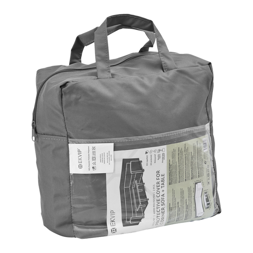Beskyttelsestrekk for hjørnesofa + bord 2 deler 270+270x75x76 cm / 150x70x70 cm 230 g/m2