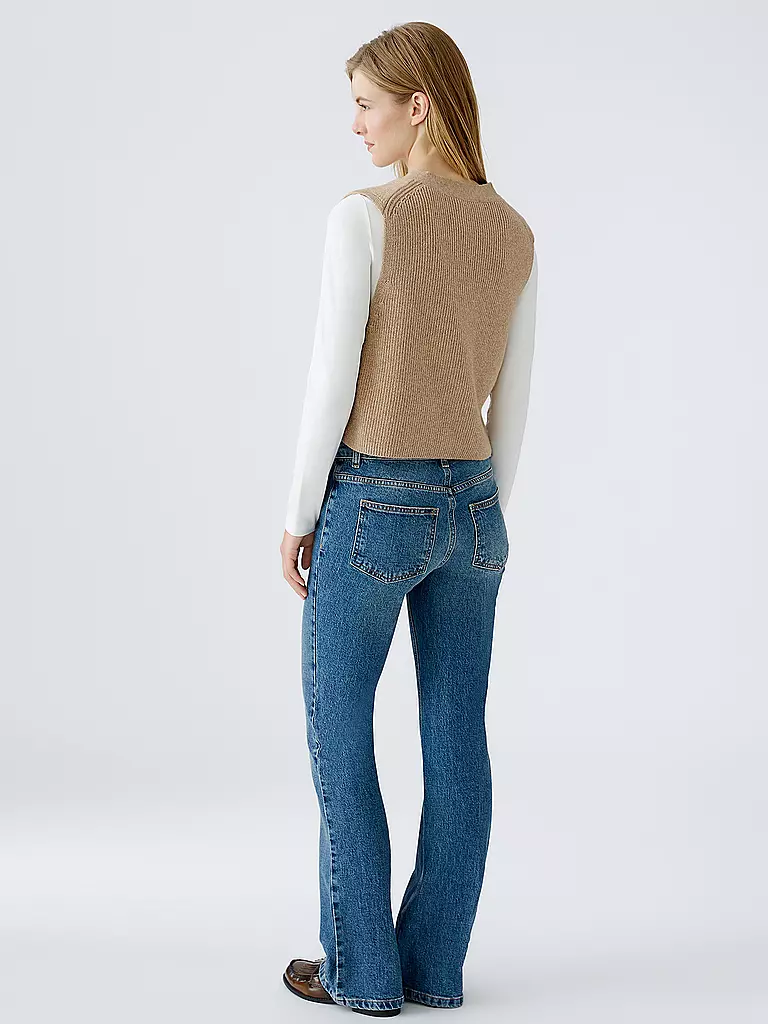 OUÍ Gilet beige