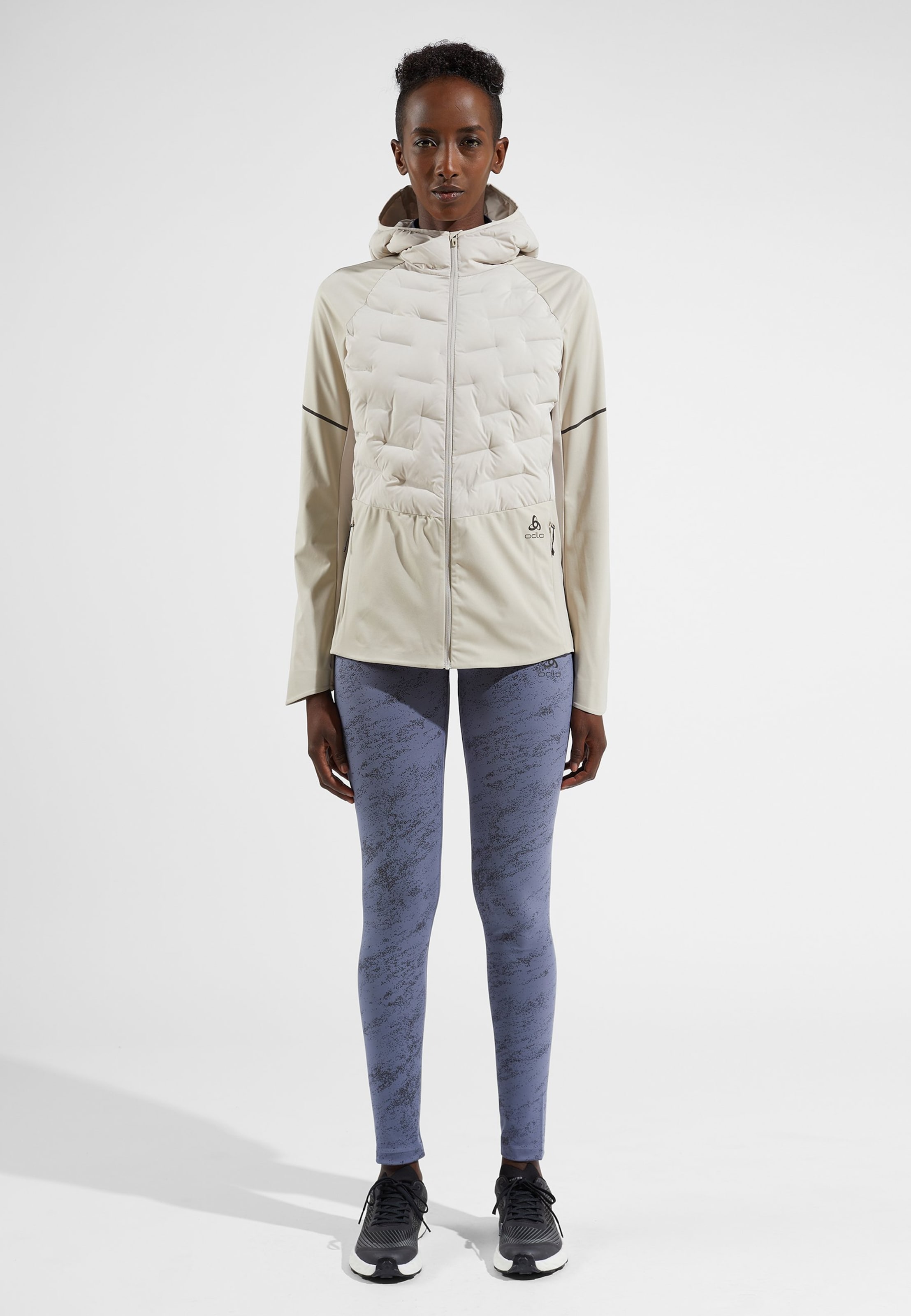 Zeroweight Insulator Laufjacke in silver cloud