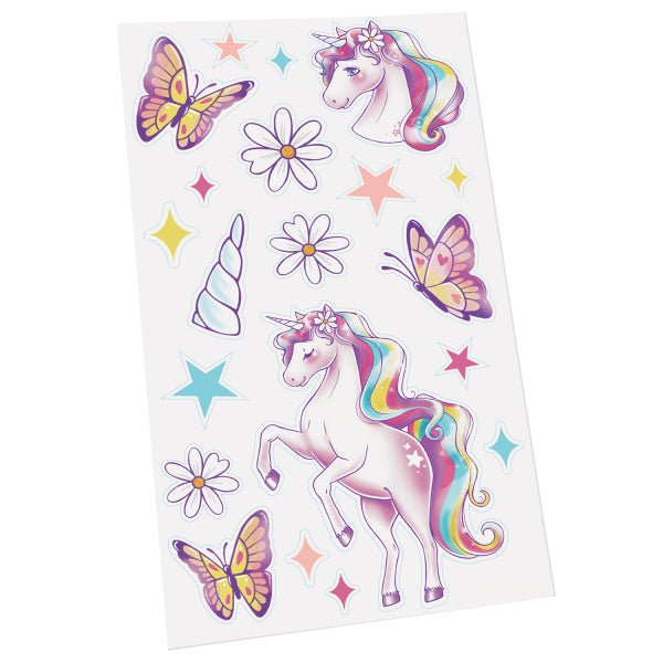 Unicorn Nep Tattoos 4st